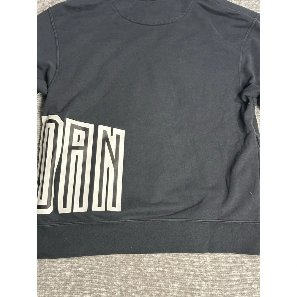 NIKE Air Jordan Sport DNA Black Fleece Pullover Hoodie Men's Size Large